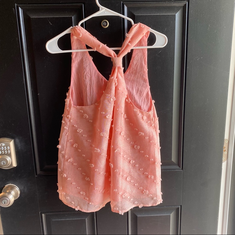 Entro Pink Tank Blouse Size Small - Picture 2 of 5